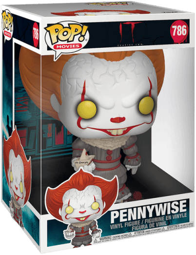 Funko Pop! Figure It Kapitel 2 Pennywise med Båt 25 cm