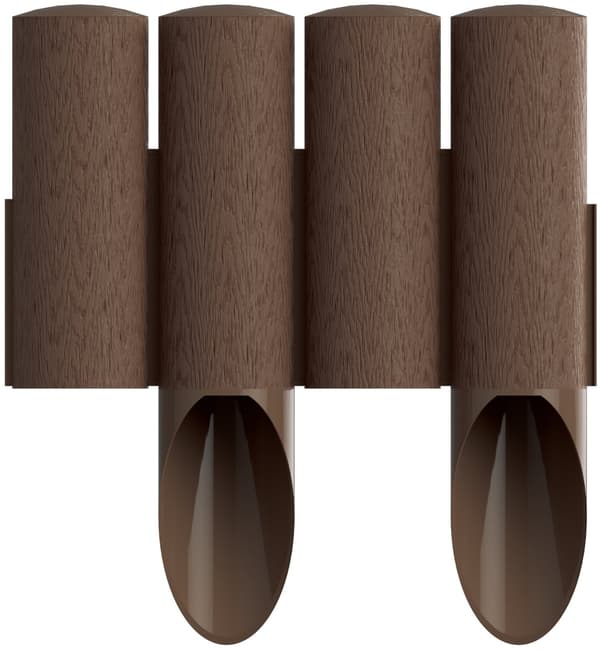 Cellfast 4 standard brun havepalisade (34-041)