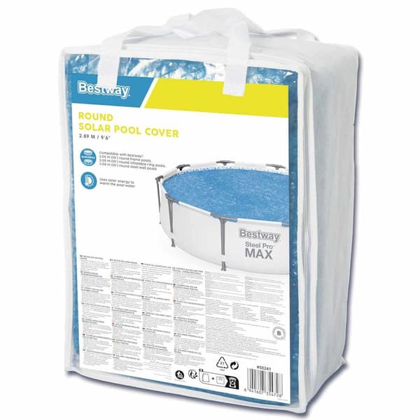Bestway Flowclear solcellsbassängskydd, 305 cm