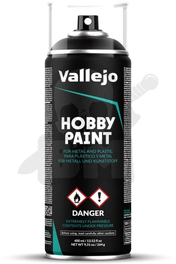 VALL-28012 Spray 400ml Basic Black Primer
