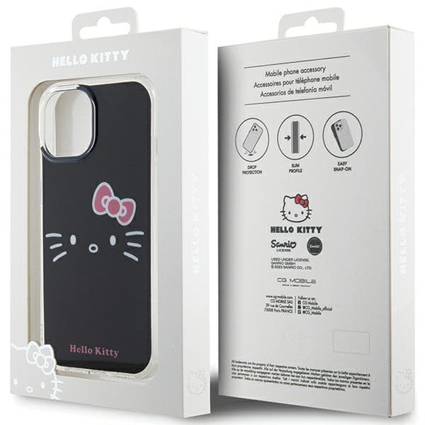 Hello Kitty IML Kitty Face-skal till iPhone 15