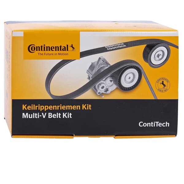 Multiremsats (med spännare) CONTITECH 5-pack 1432 K1