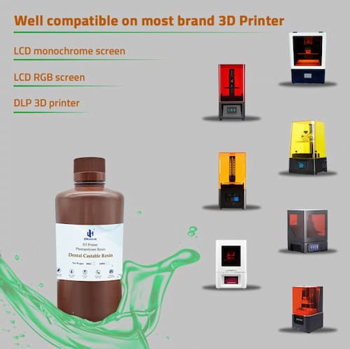 Jamghe Dental Casting 3D-printerharpiks 1 kg