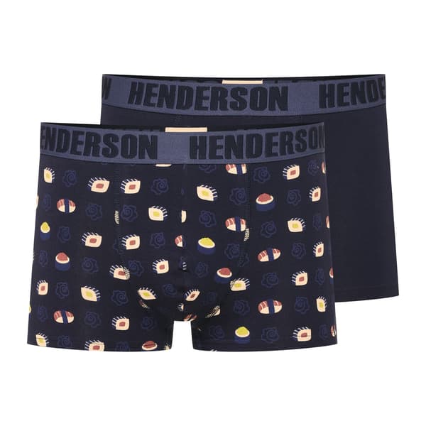 Sushi Henderson 2-pack boxershorts | marinblå XXL