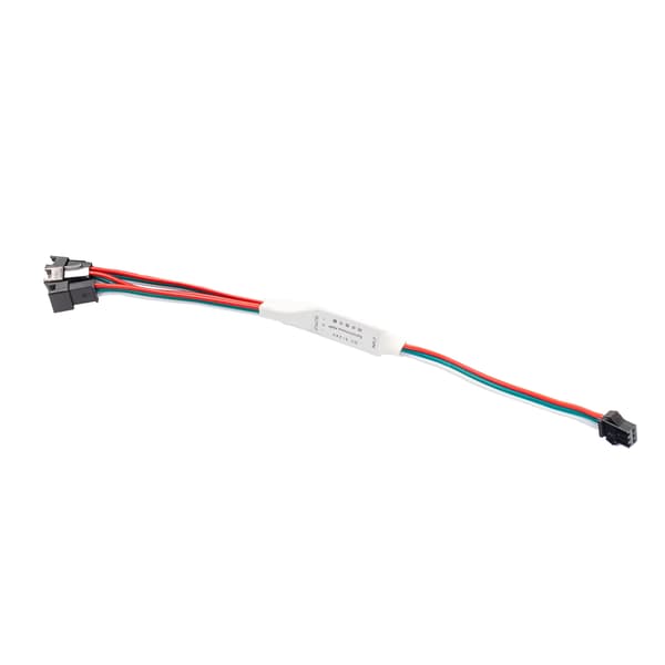 1 til 3 LED-splitter, enkelt farve, 3-benet, DC 5-24V