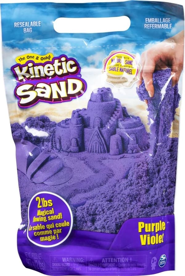 Kinetisk sand - Lilla sand 900g