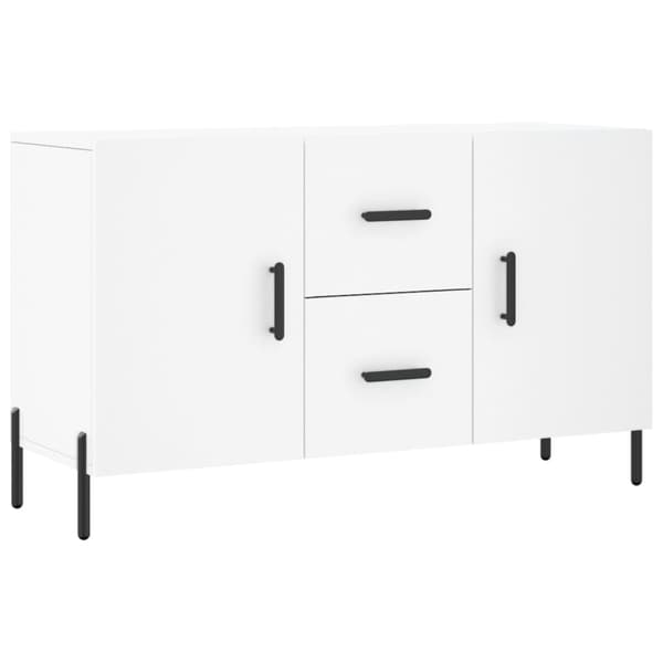 vidaXL Byrå, vit, 100x36x60 cm, träbaserat material