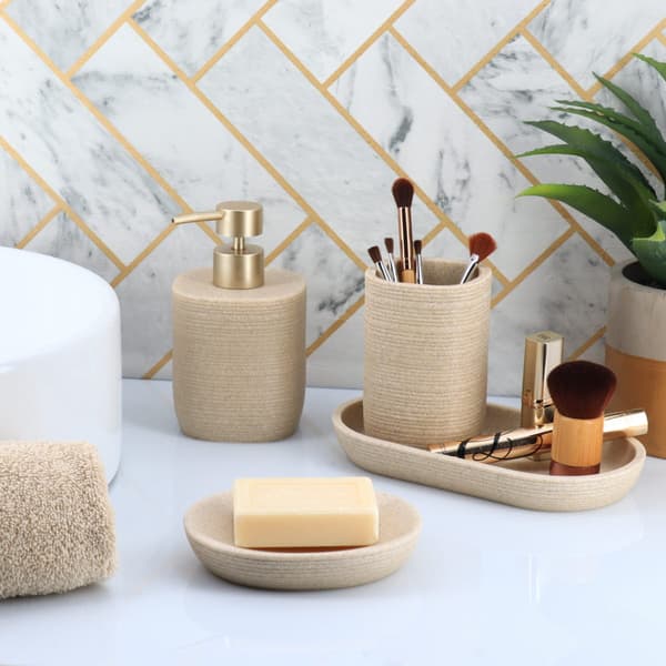 Neil 400ml beige sæbedispenser