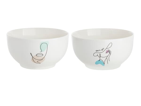 MONA SALATSKÅL 13 CM MIX 2