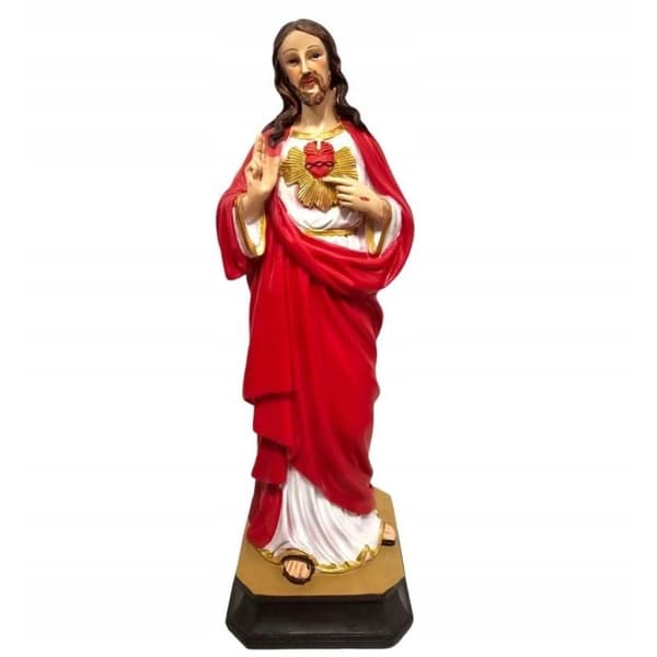 Figur af Jesu hjerte 20 cm