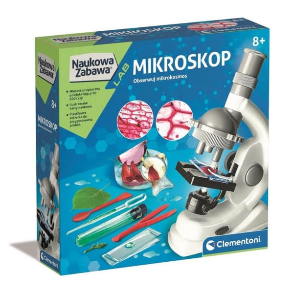 Eksperimenter med et mikroskop