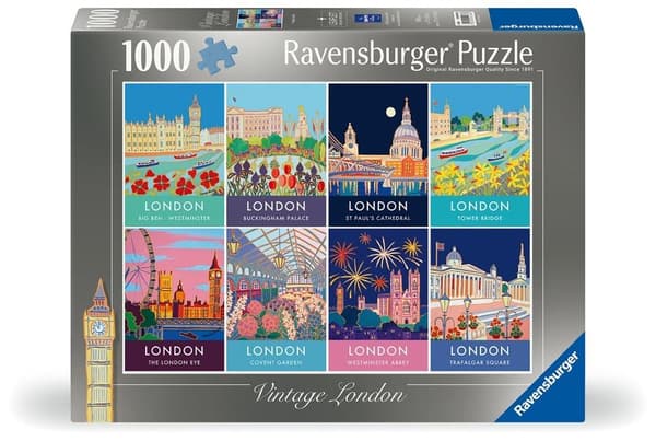 1000 vintage London-pussel