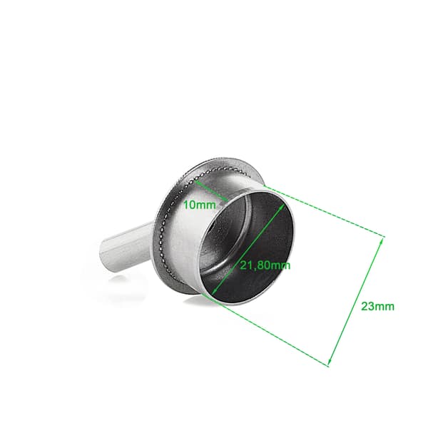 Varmluftdyse 45 grader, 4 mm til 861DW