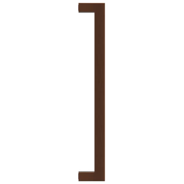 vidaXL skabsgreb, 10 stk., bronze, 224 mm, rustfrit stål