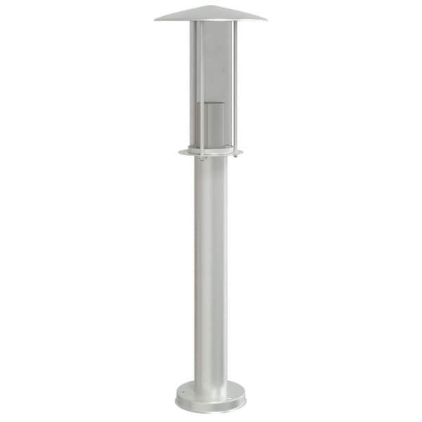 vidaXL havelamper, 3 stk., sølv, 60 cm, stål