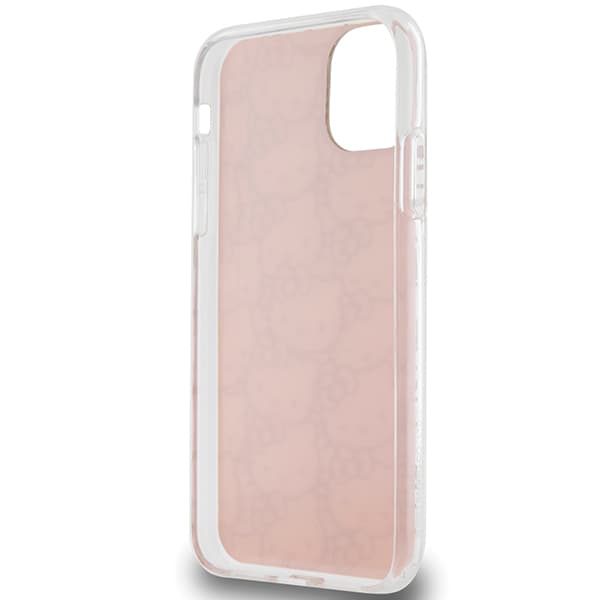 Hello Kitty IML Gradient Electrop Crowded Kitty Head-skal till iPhone 11 / Xr, Rosa