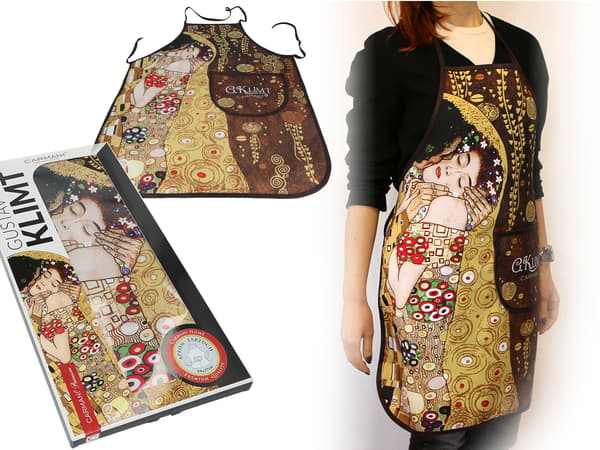 Köksförkläde - G. Klimt, Kyssen (CARMANI)
