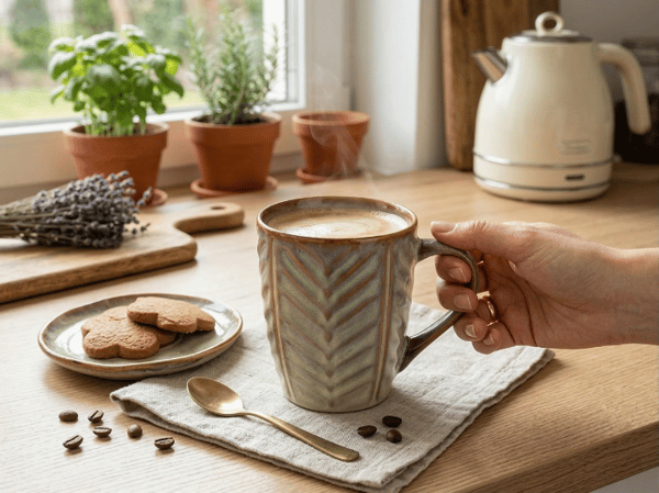 LEHTI BEIGE MUKI 490ML