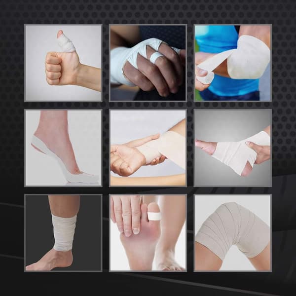Fingertejp Sporttejp Vit x2