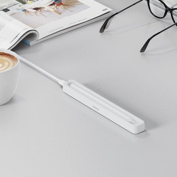 Trådløs oplader til Apple Pencil 2 - Hvid