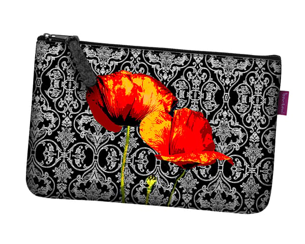 POPPIES Pocket Necessär, Antracit