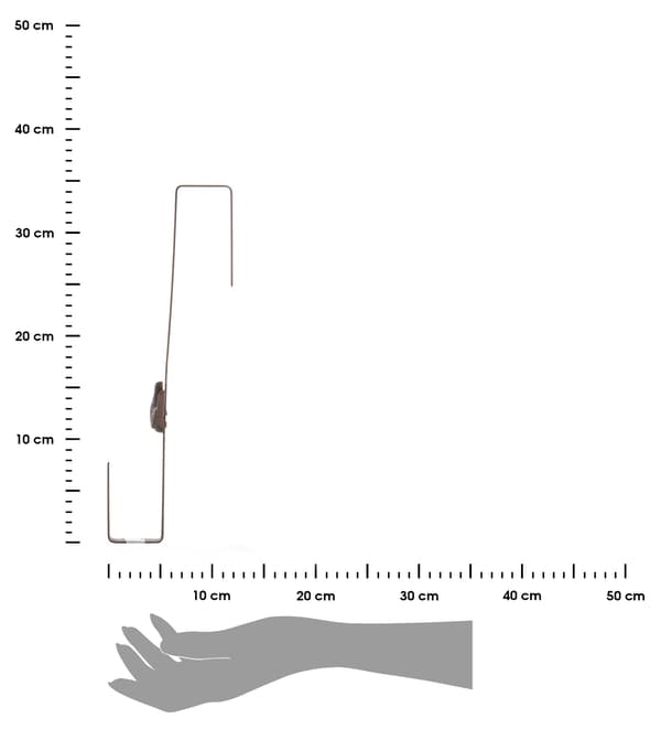 Fågeldörrkranshållare 35,5 cm
