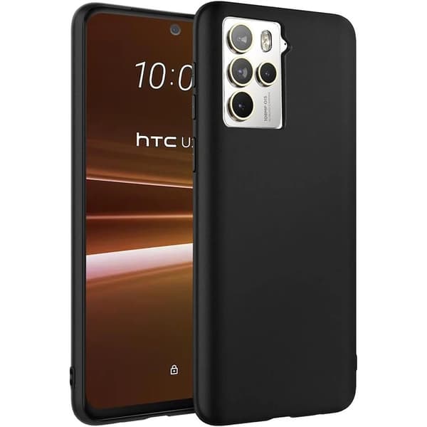 Tyndt cover til HTC U23 Pro, Slim, sort