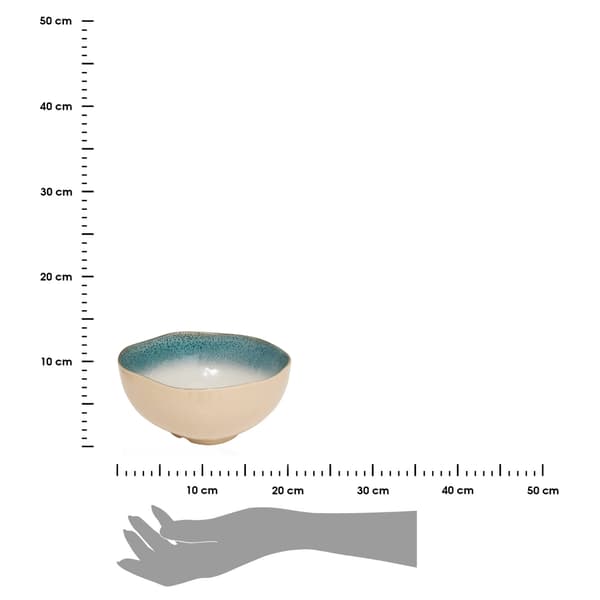 Pia salladsskål 20 cm blå