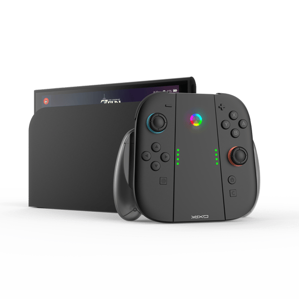 Yaxo Joy-Con Thumbstick SÆT til NS2 Techno Sort