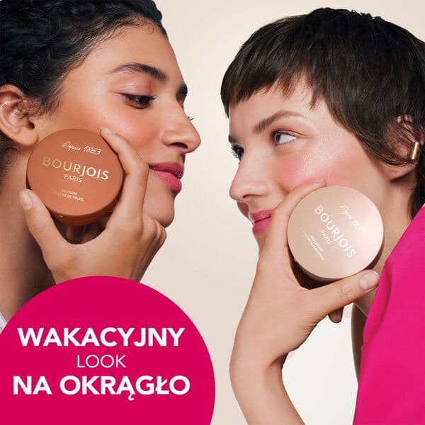 Bourjois Maxi Round Bronzer Contouring Powder - 001 Lys Medium 7g