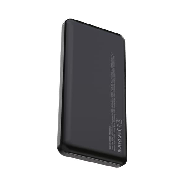 Powerbank Wpower WPBBK-2 10000mAh USB-A USB-C - sort