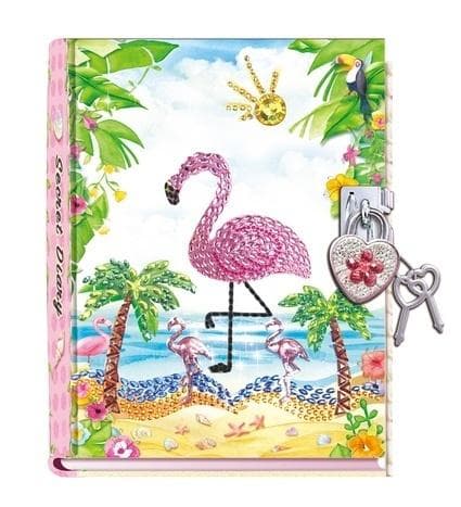 Flamingo Lock Dagbog