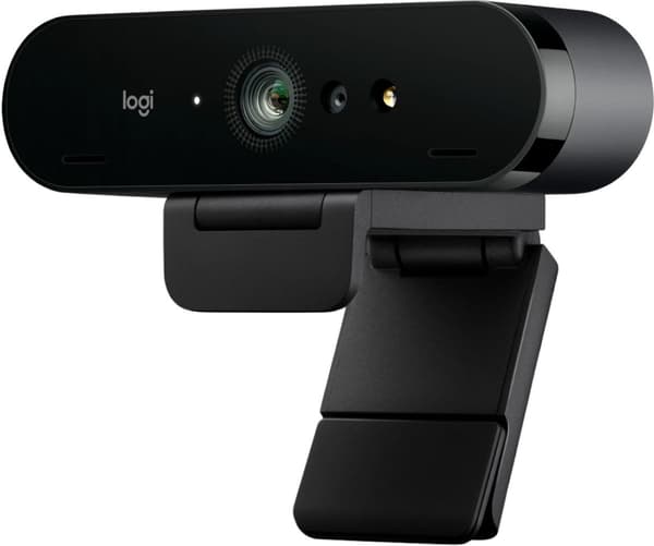 Logitech BRIO 4K svart webbkamera (960-001746)