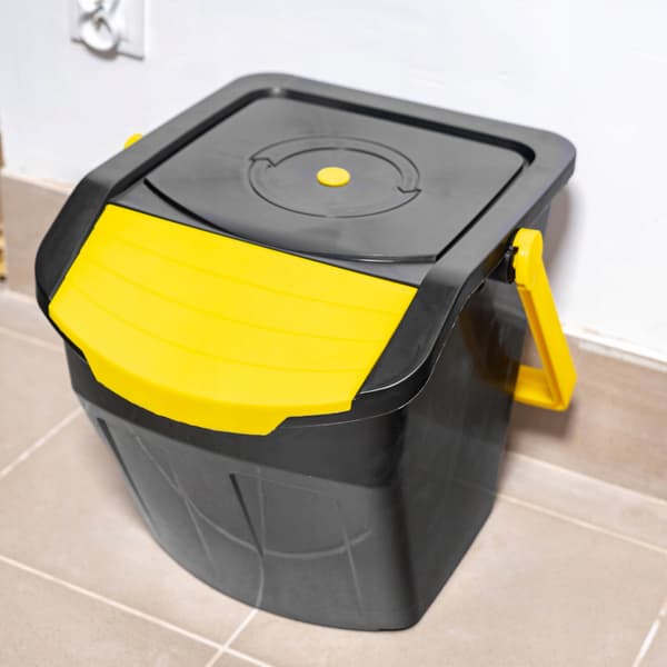EcoBox 1 GUL avfallssorteringsbehållare