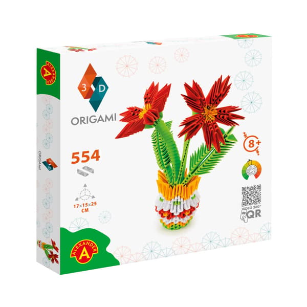 Origami 3D - Kukat