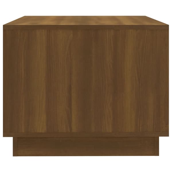 vidaXL sofabord brunt egetræ 102,5x55x44 cm