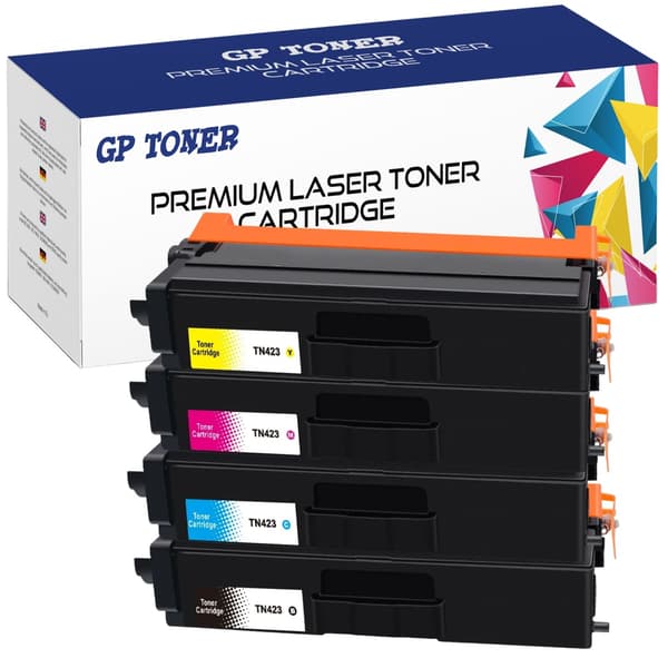 4 tonere til Brother GP-B423CMYK