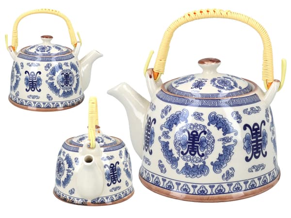 Keramisk elkedel med infuser