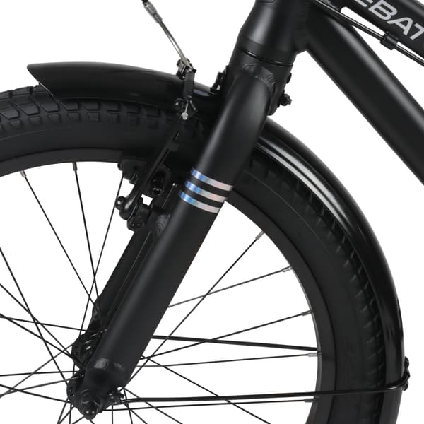 Børnecykel 20 tommer aluminium BATCH sort mat