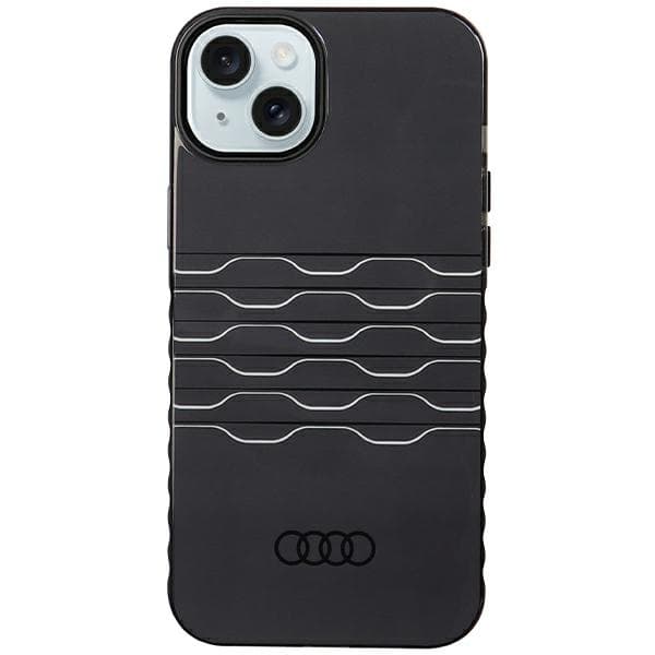 Audi IML MagSafe-etui til iPhone 15 Plus, sort