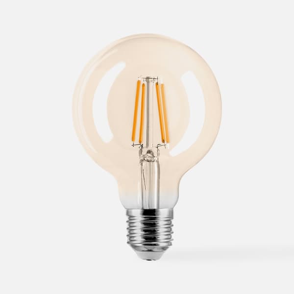 ORO AMBER E27 G80 4W WW-lamppu