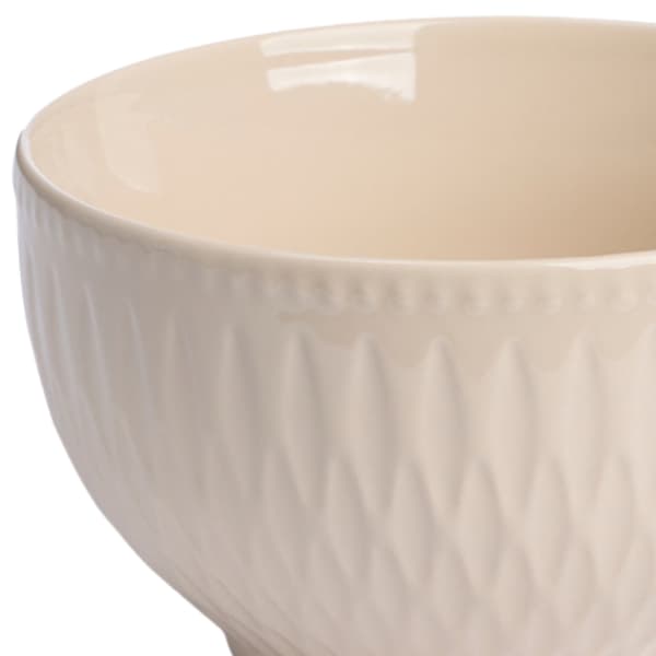 Beige keramikskål 650 ml