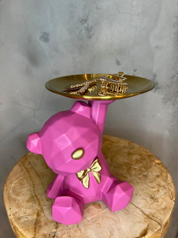 Bamse med bakke 4003