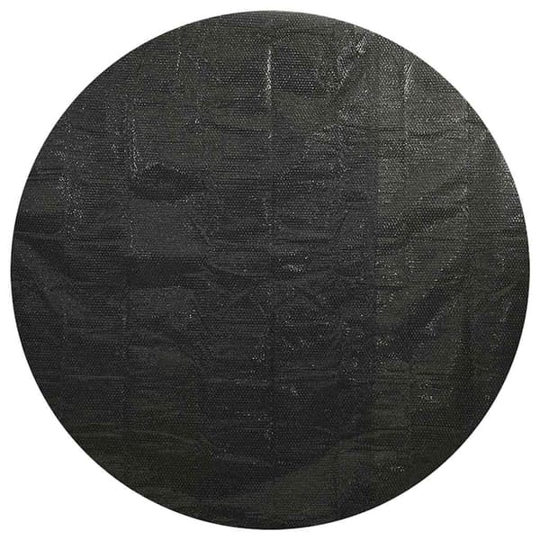 vidaXL poolovertræk sort 365 cm PE