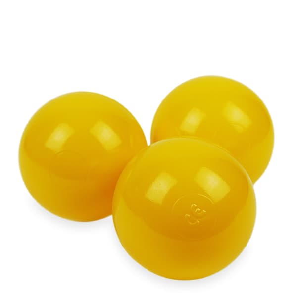 Lelupallot ø7cm 300kpl keltaiset