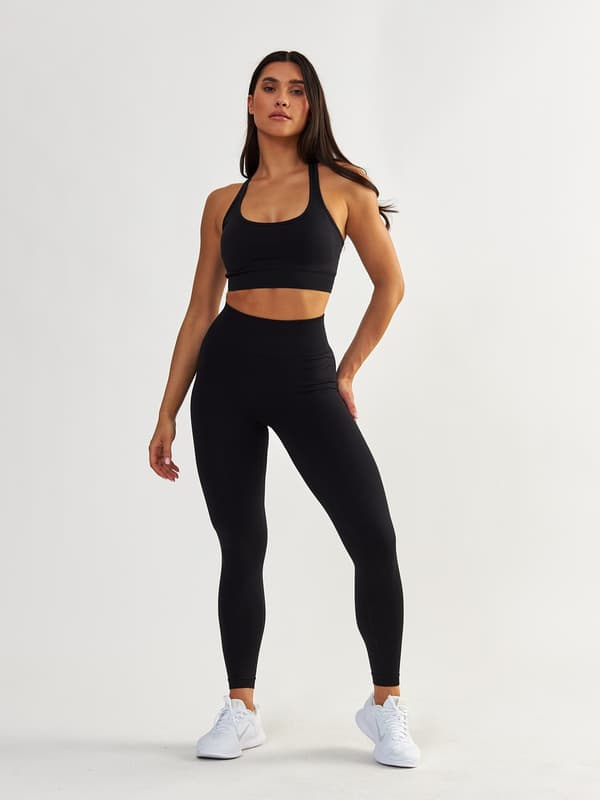 Sorte Shaping Leggings - Gym Queen XS