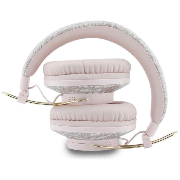 Guess Triangle Logo Bluetooth ENC Rosa On-Ear Hörlurar