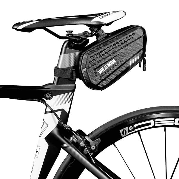 WILDMAN L ES7 sadeltaske, cykelholder, sort