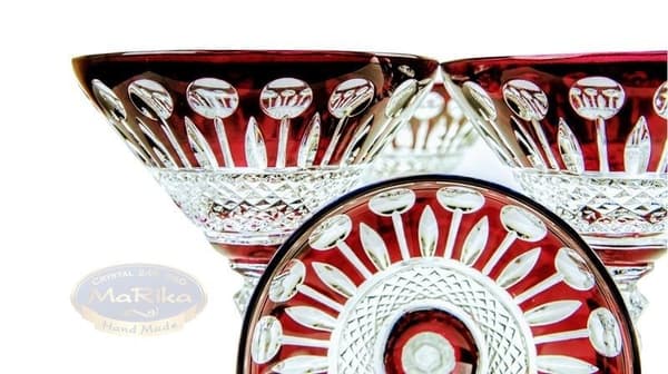 Ruby Crystal Martini-glas 170ml Franska