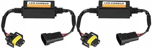 Modstandsdekoder, 2 stk. LED-forlygte fejlfri anti-flimren 9006 9005